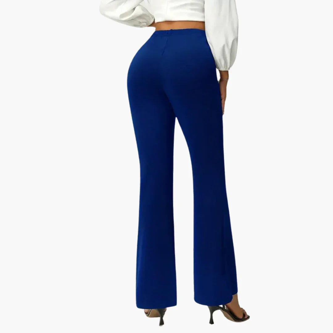 Elegant Flared Pants  for Women with Stretch Fit