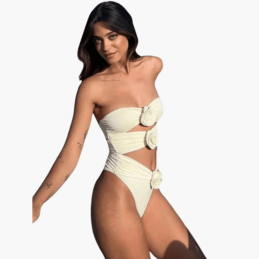 Swimsuit with Decorative Details for Women  Elegant & Modern