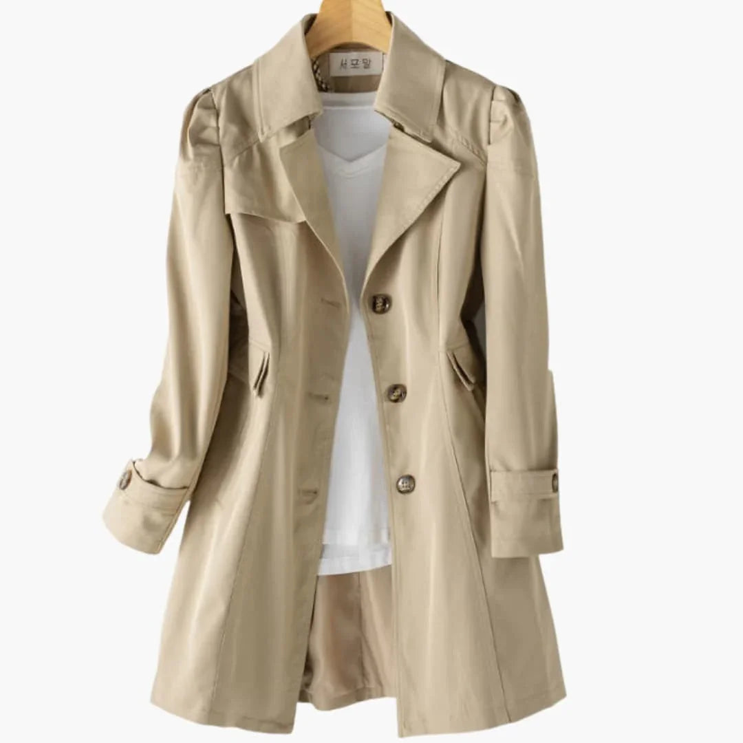 Bavane | Hooded trench coat for women