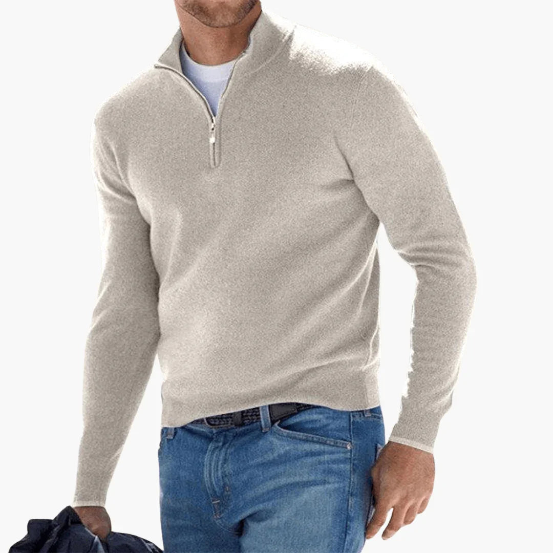 Bavane | Men's Zip Pullover  Stylish & Comfortable for Leisure