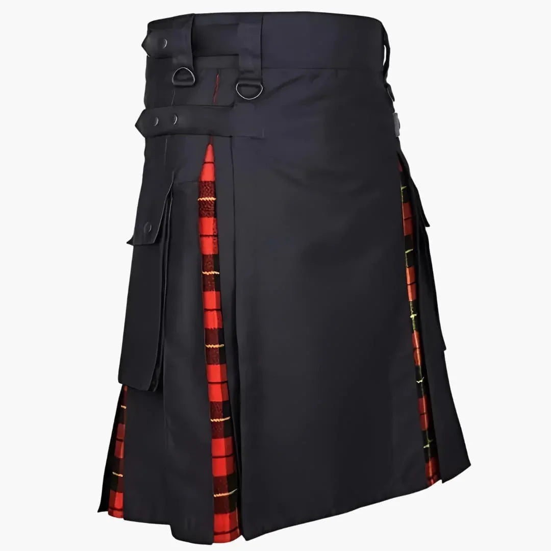 Bavane | Men's Kilt with Pleats and Adjustable Buckles