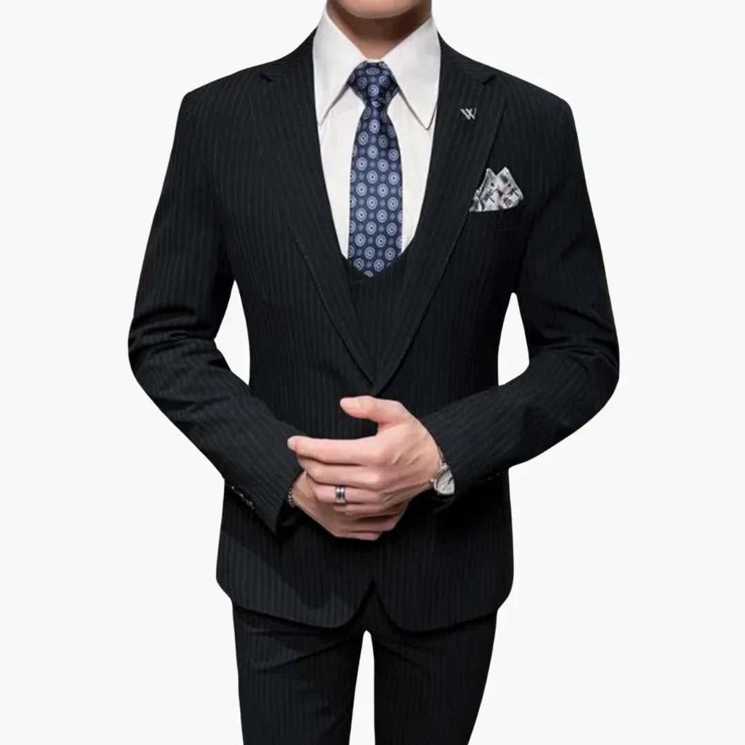 Bavane | Business Suit - Men's Slim Fit Look for Festive Occasions