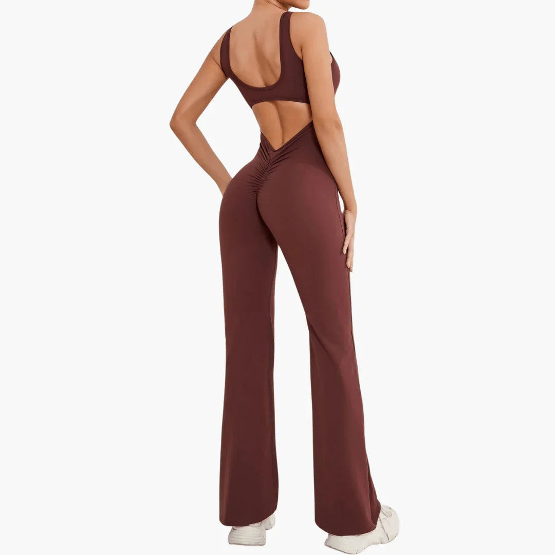 Wide-Leg Jumpsuit for Women  Figure-Hugging & Elegant