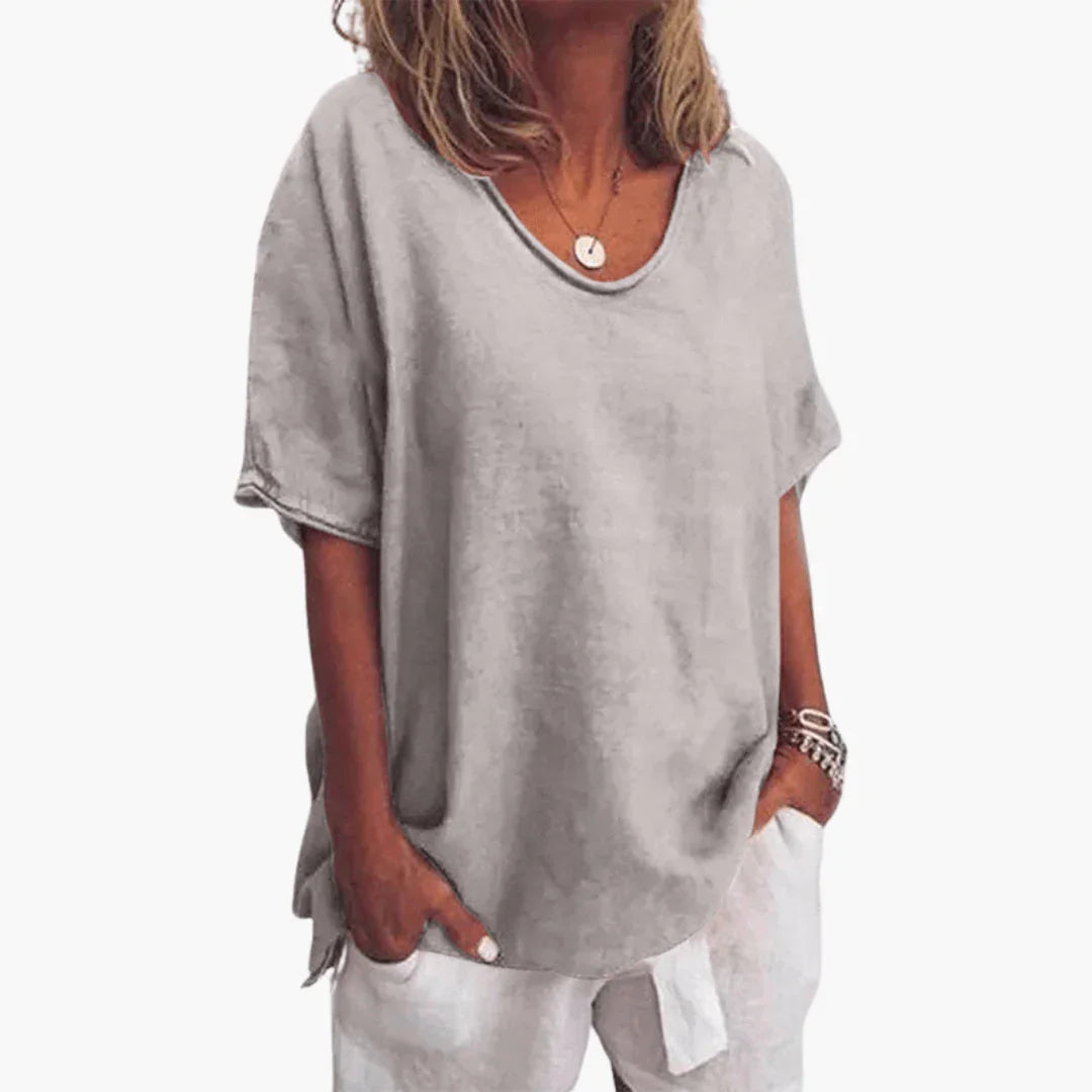 Loose T-Shirt for Women  Comfortable Casual Top for Everyday Wear