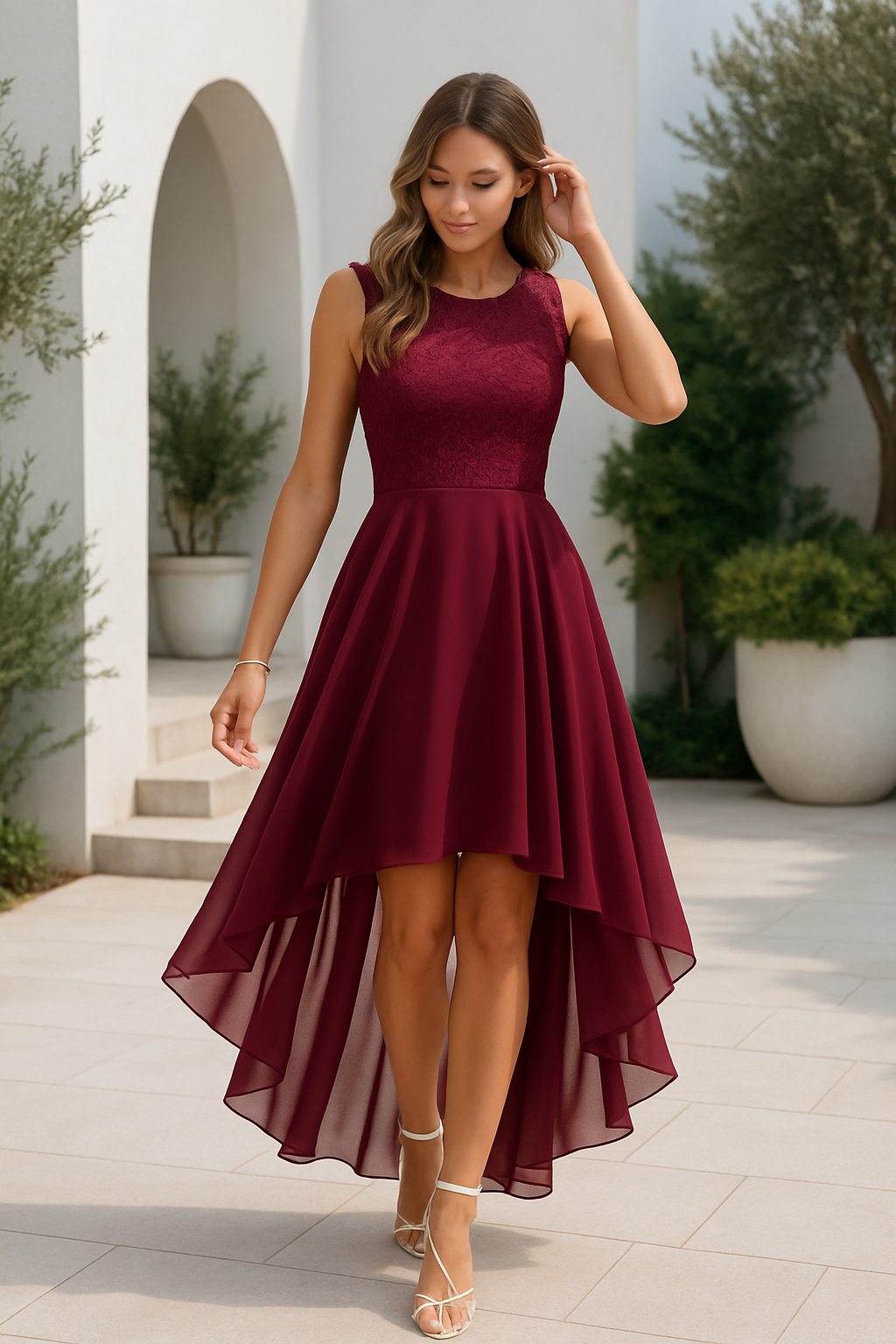 Women's Wedding Guest Dress | Sleeveless