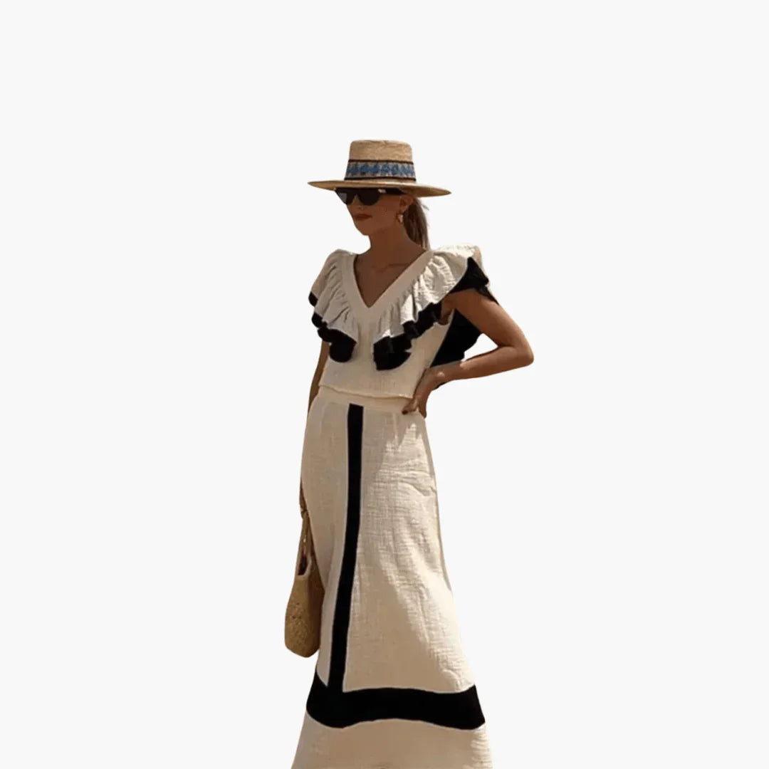 Elegant and Stylish Two-Piece Set for Women
