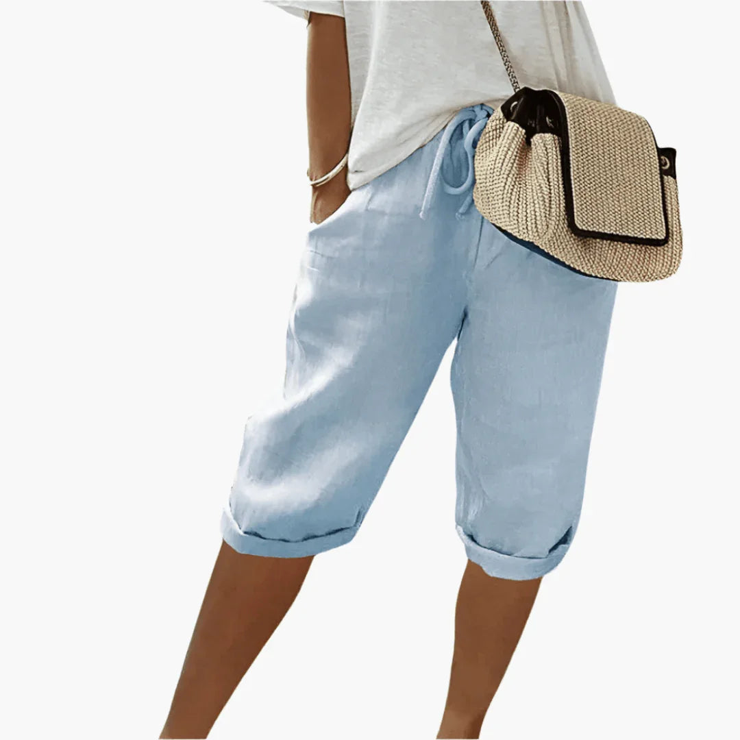 Bavane | Women's Drawstring Shorts  Airy & Comfortable