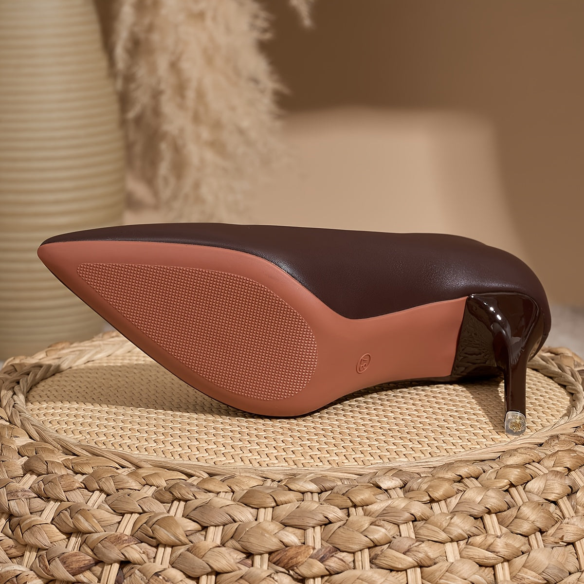 Women's Slip On Heels with Pointed Toe and Stiletto