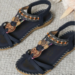 Women's Orthopedic Sandals with Slip On and Flexible Sole