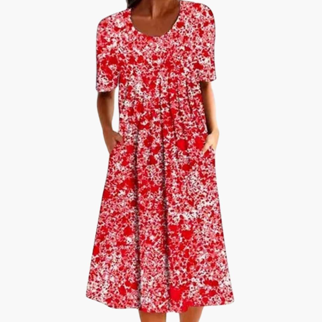 Bavane | Flower Dress - For Women with Pockets & Relaxed Fit