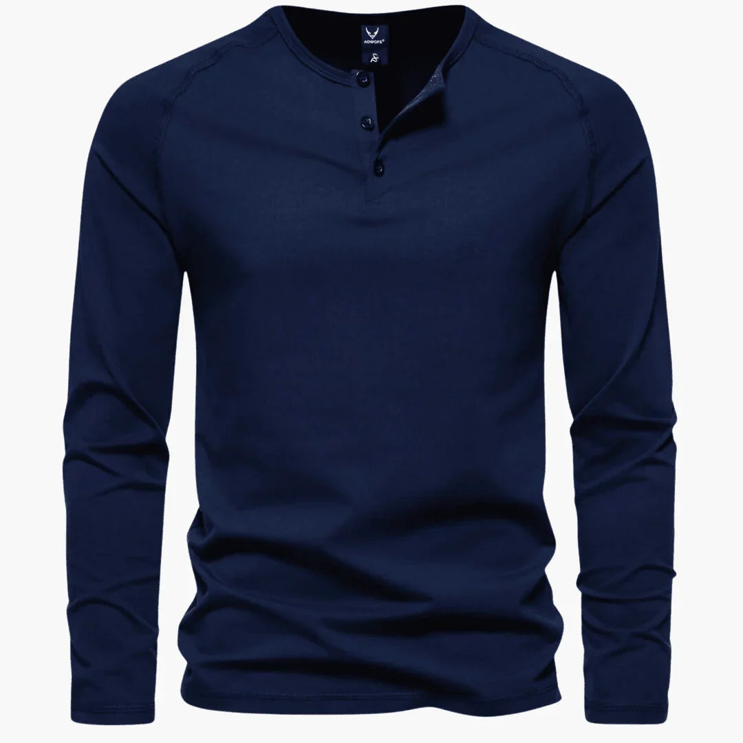 Men's Shirt with Button Placket  Versatile & Casual for Everyday