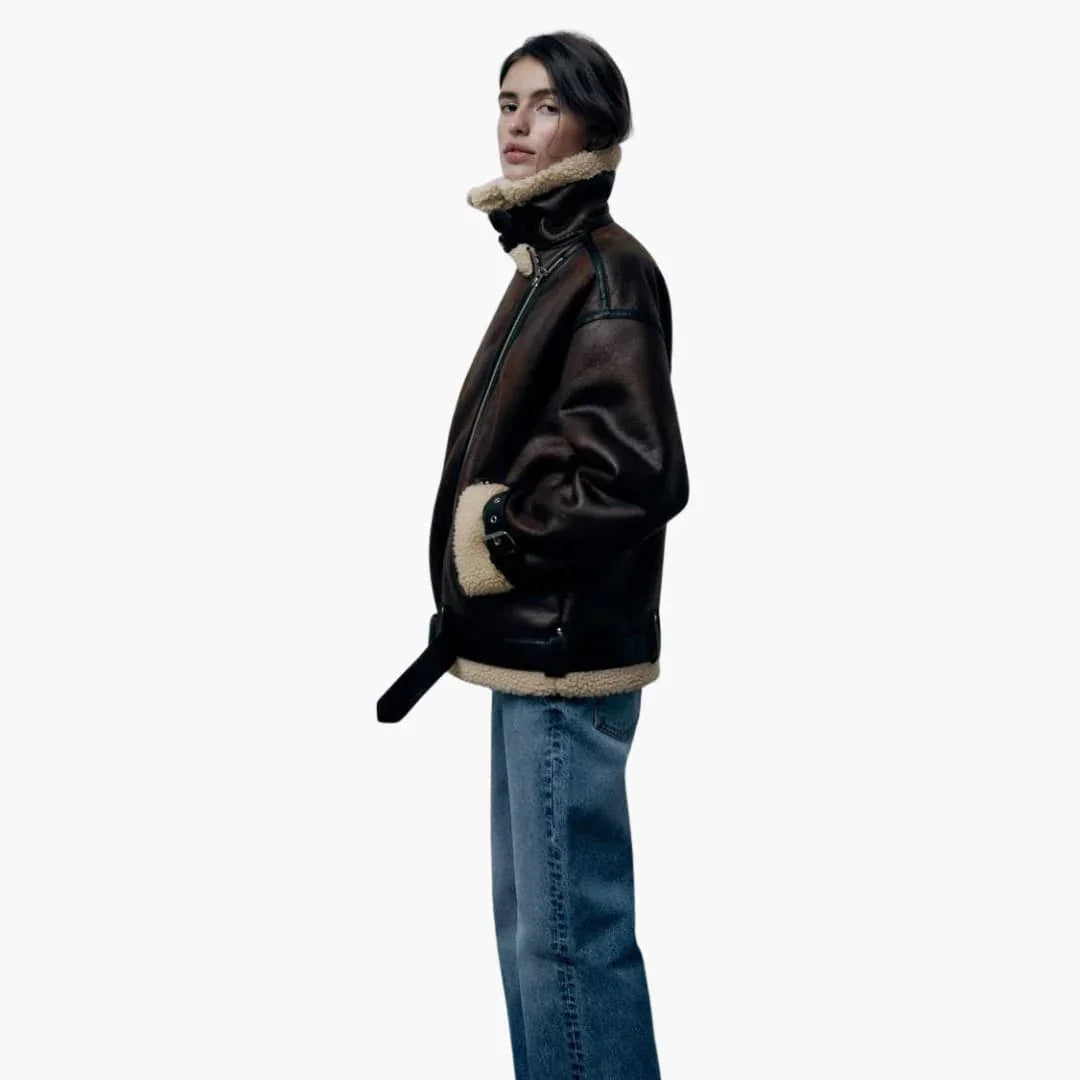 Faux Lapel Jacket for Women