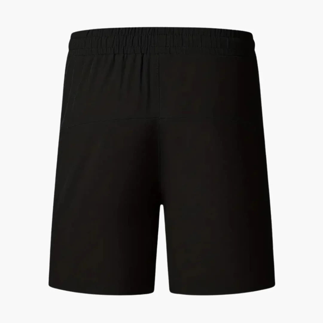 Men's Training Shorts with Zipper Pockets and Drawstring