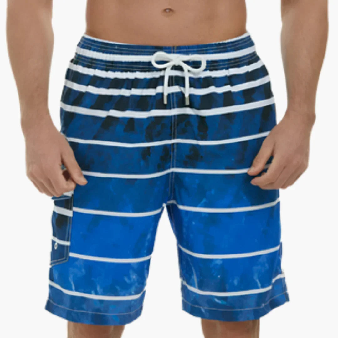 Casual Swim Shorts - for Men with Quick-Dry Effect