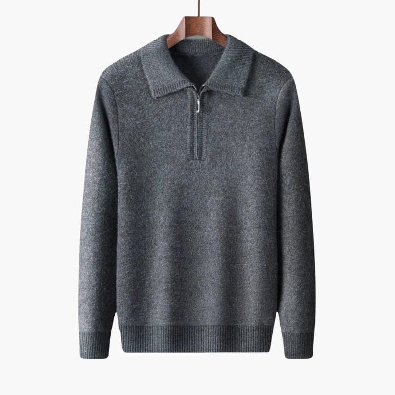 Winter Sweater for Women  Elegant Half-Zip, Cozy & Warm