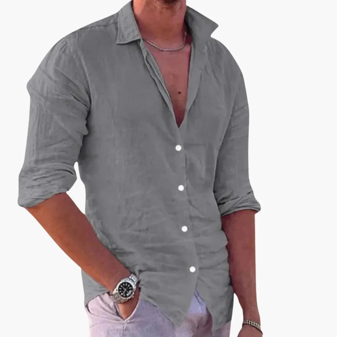 Summer Shirt for Men - Light, Breathable & Casual Look