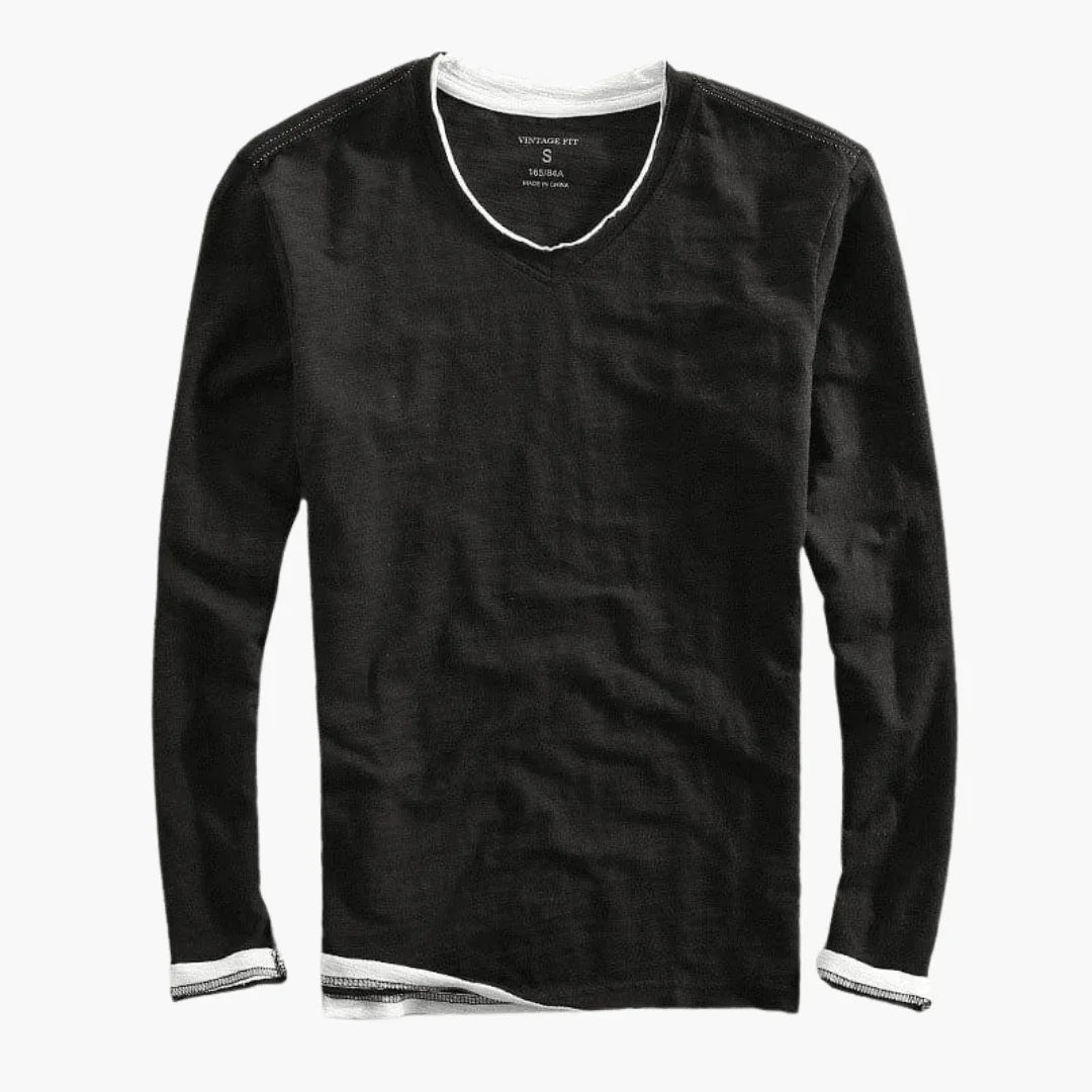 Elegant Men's Tailored Shirt  Custom-Made Business Shirt