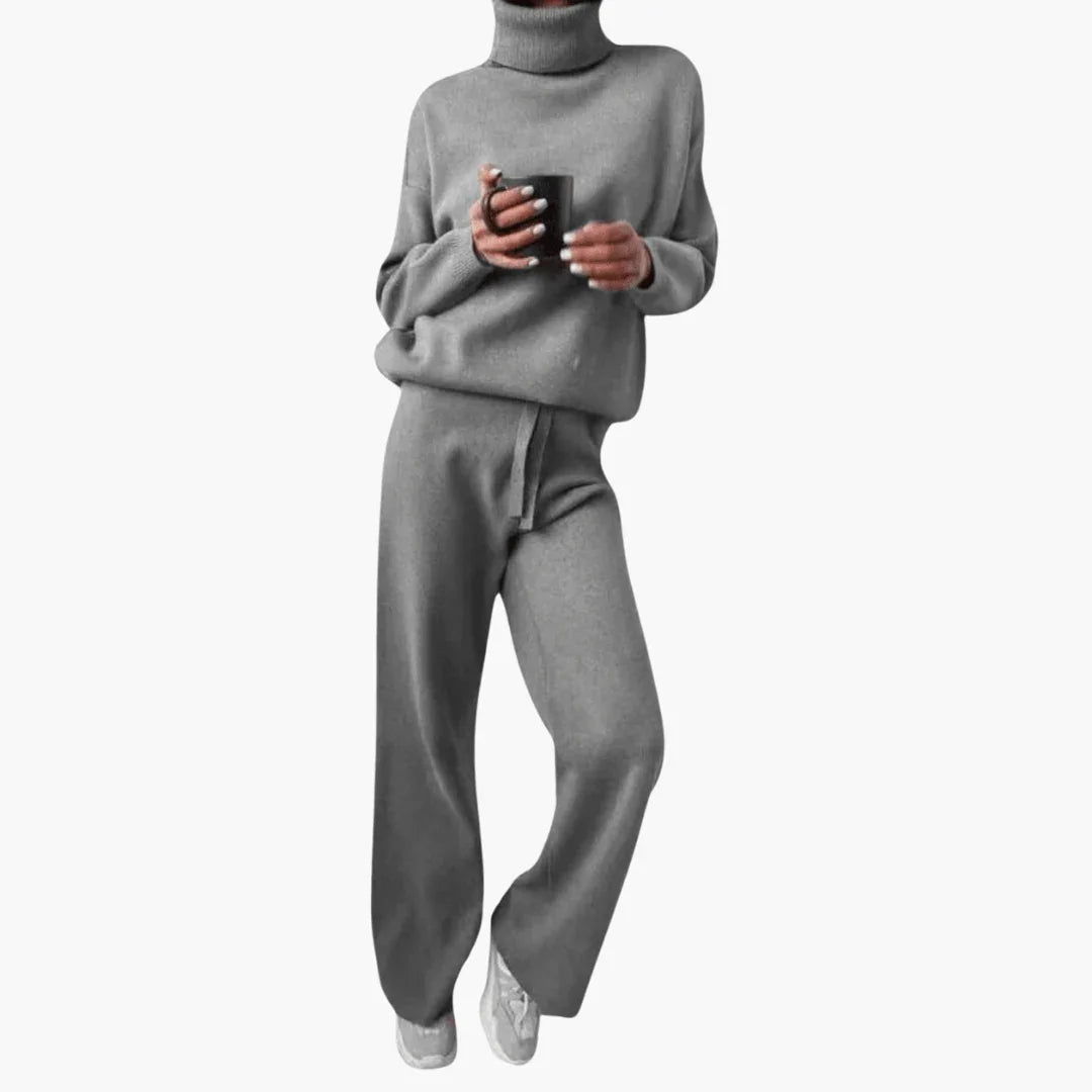 Turtleneck Set for Women  Luxurious and Comfortable Outfit