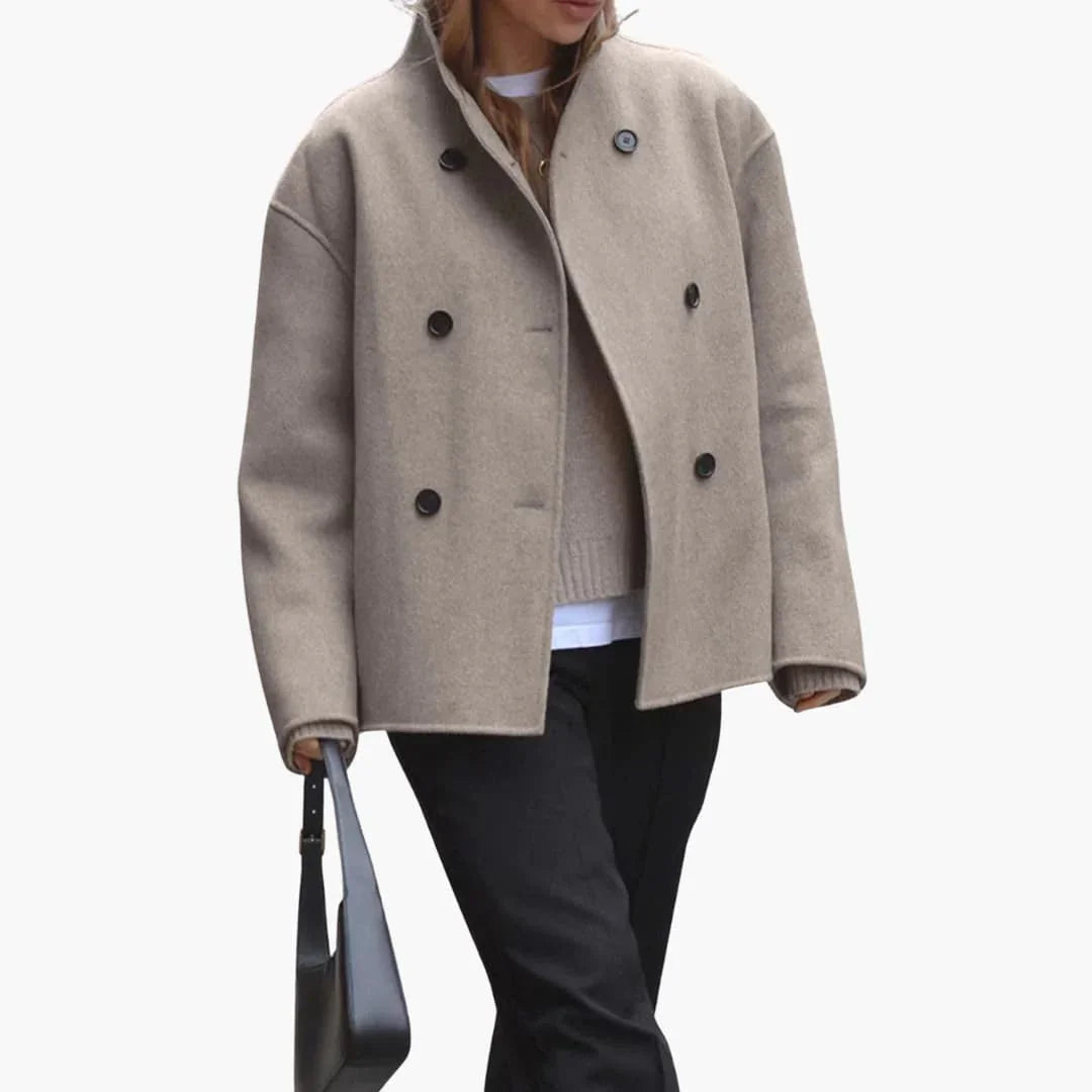 Short Wool Jacket for Women