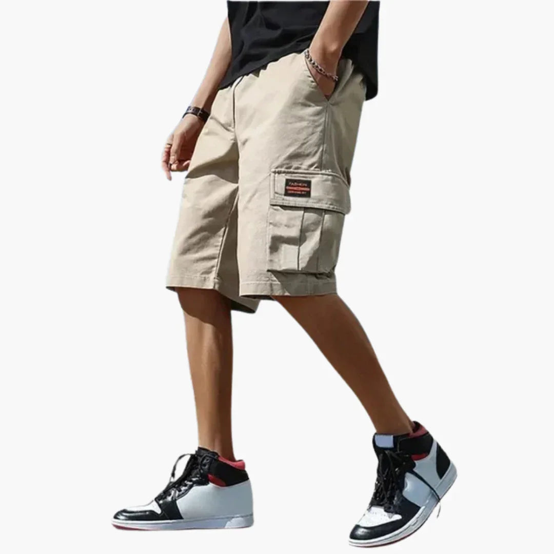 Men's Cargo Shorts  Loose Fit with Pockets