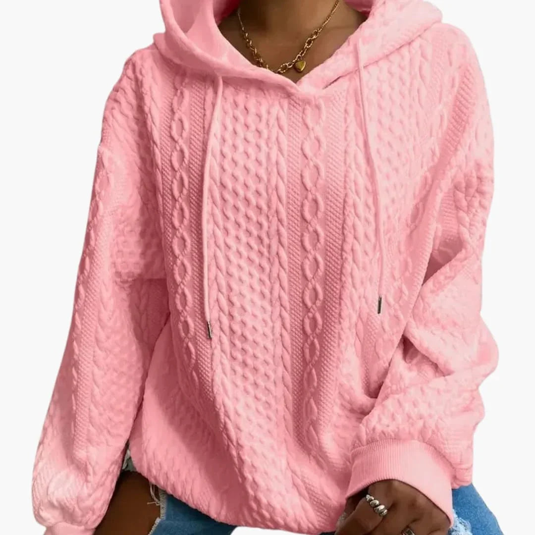 Women's Hoodie with Hood and Long Sleeves