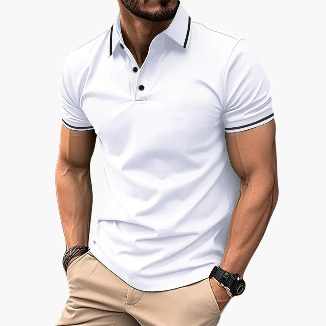 Men's Short Sleeve Polo Shirt - Casual Fashion