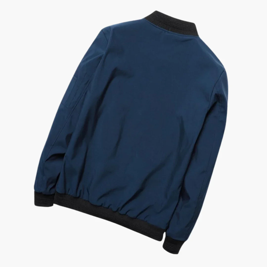 Lightweight Bomber Jacket for Men - Breathable & Stylish