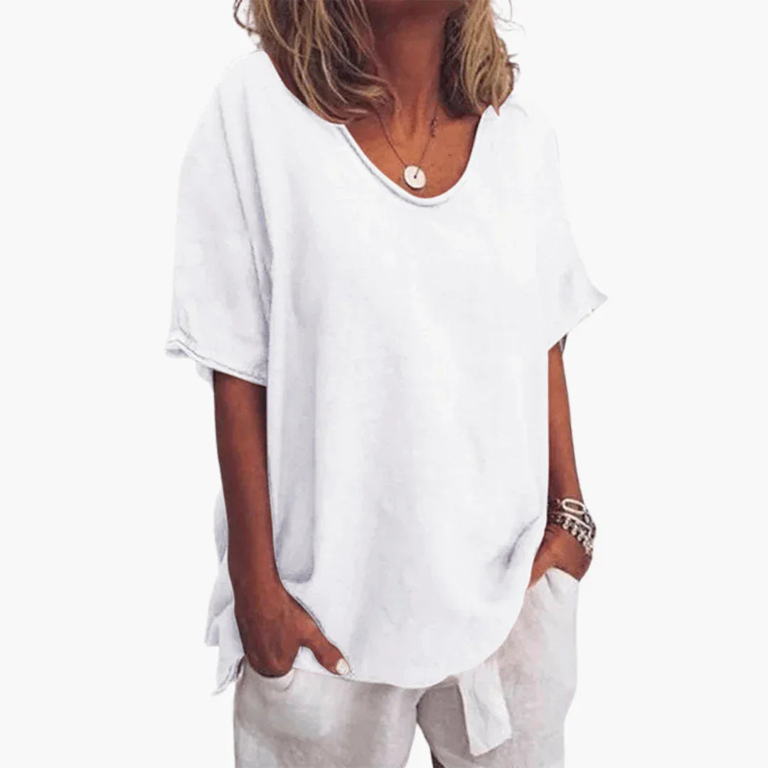 Loose T-Shirt for Women  Comfortable Casual Top for Everyday Wear