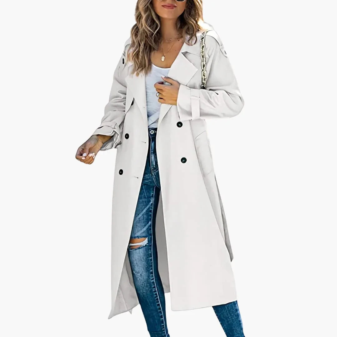 Double-breasted Trench Coat for Women