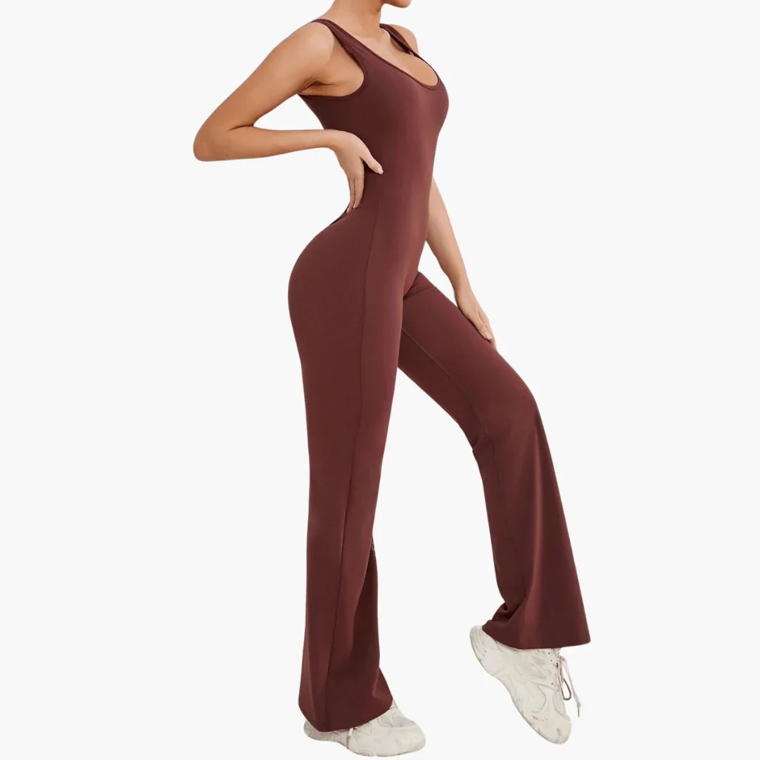 Wide-Leg Jumpsuit for Women  Figure-Hugging & Elegant