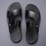 Women's Sandals with Vegan Leather Straps and Cushioned Insole