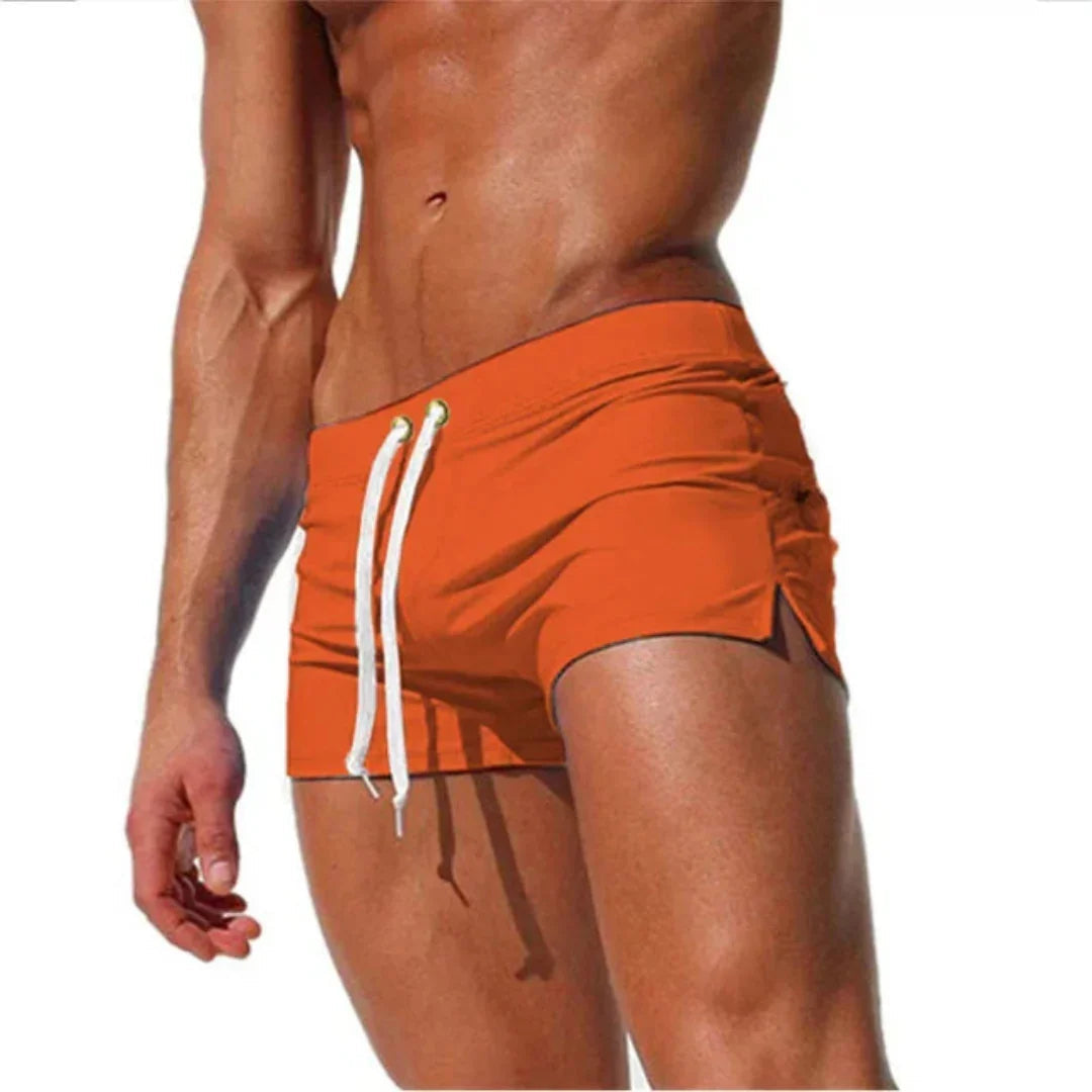 Men's Swim Shorts  Fitted with Drawstring