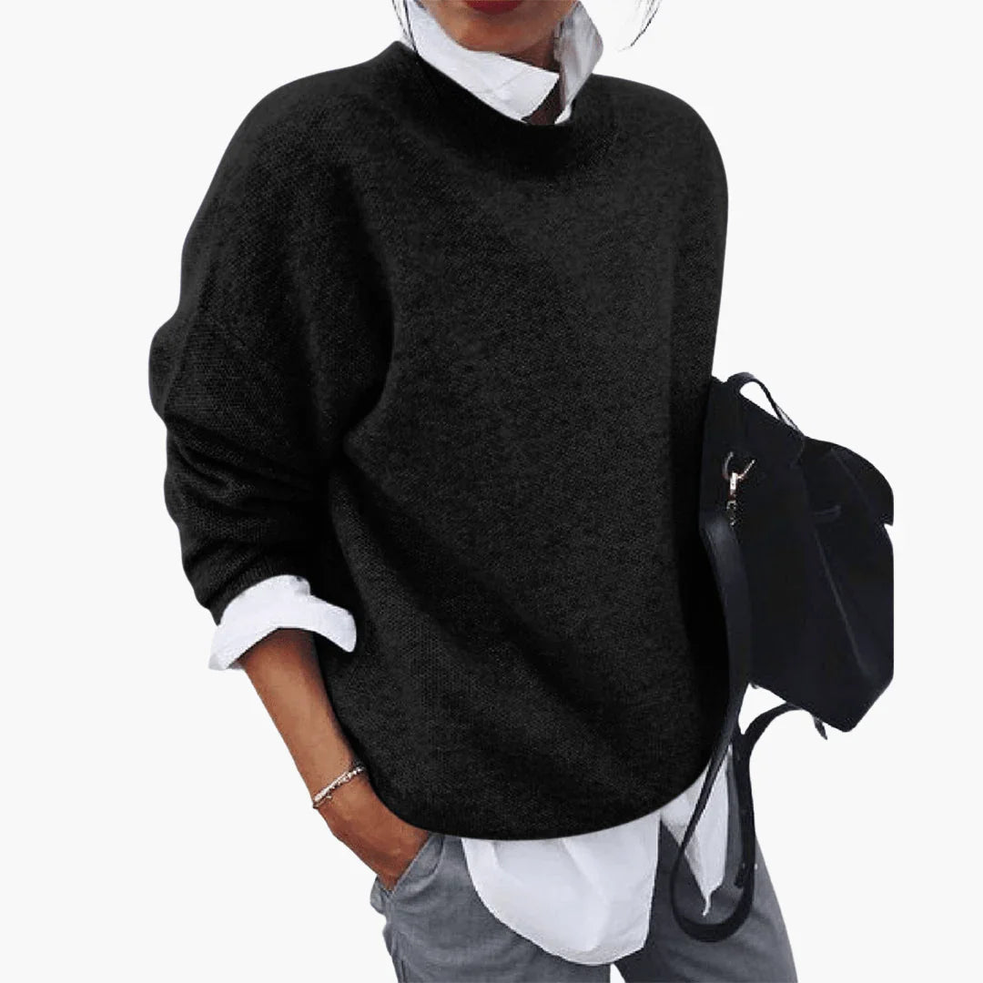 High Neck Sweater for Women  Oversized & Soft
