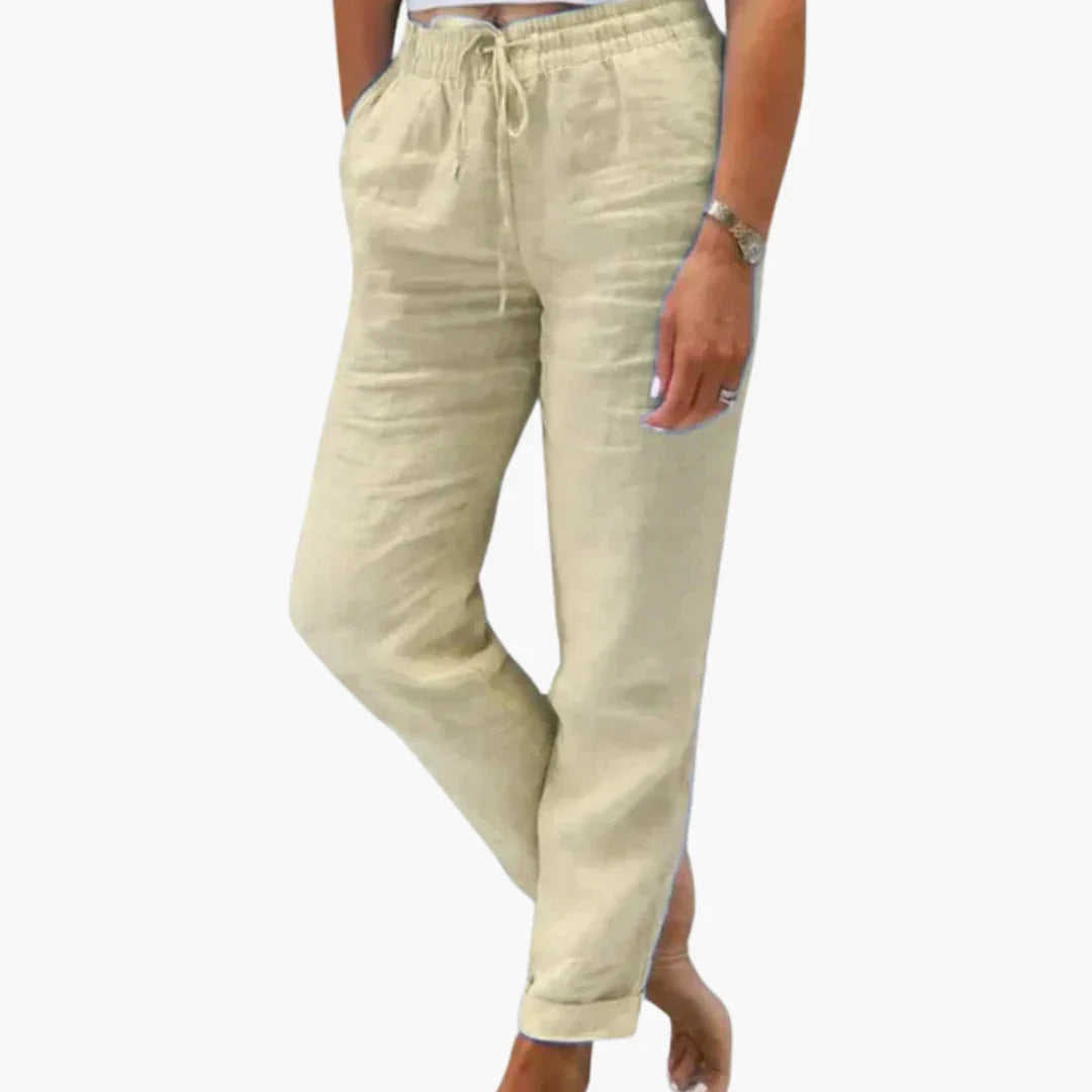 Summer Pants for Women - Airy, Loose & with Drawstring Waist