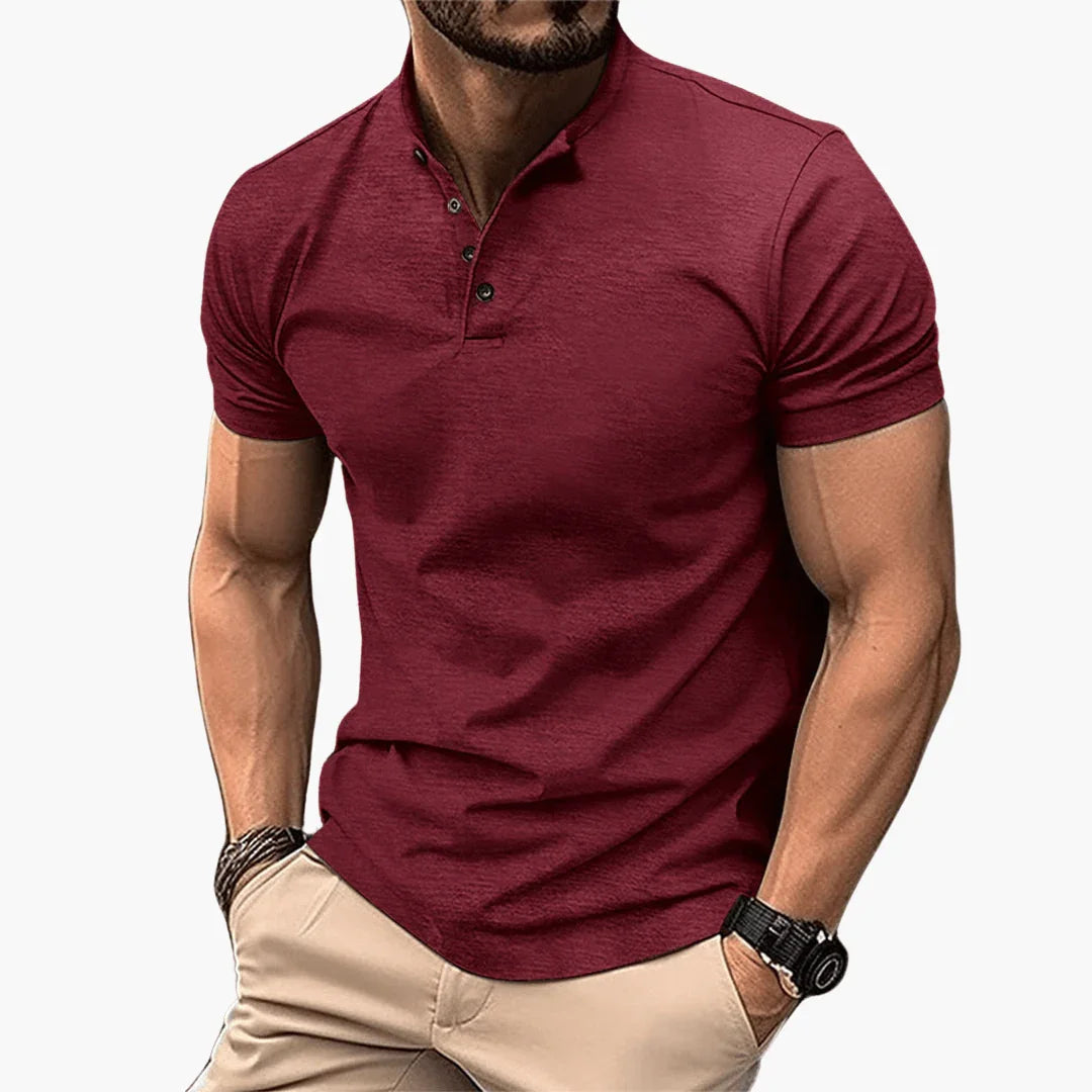 Men's Polo Shirt  Short Sleeve Cotton for Everyday Wear
