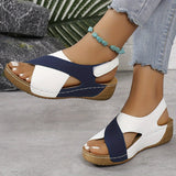 Women's Sandals with Adjustable Straps and Cushioned Insole