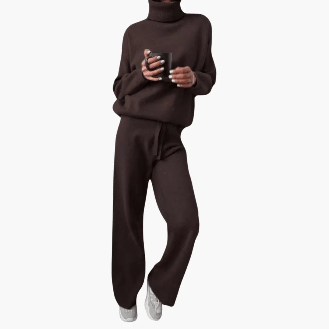 Turtleneck Set for Women  Luxurious and Comfortable Outfit