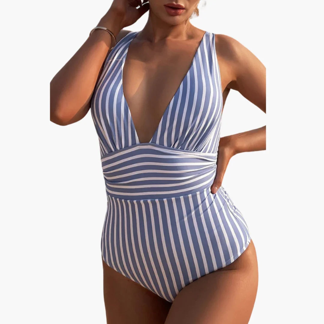 One-Piece Swimsuit - Women's Swimwear with Tummy Control
