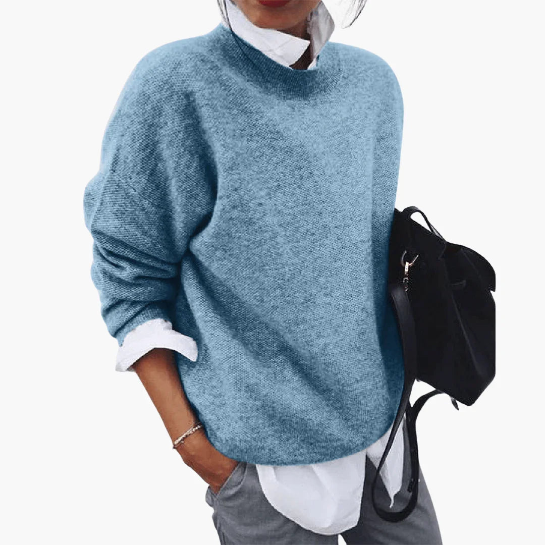 High Neck Sweater for Women  Oversized & Soft