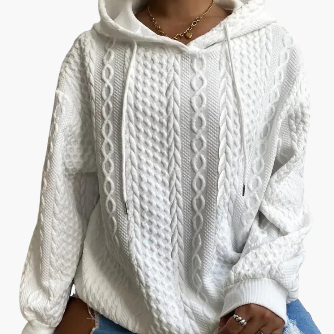 Women's Hoodie with Hood and Long Sleeves