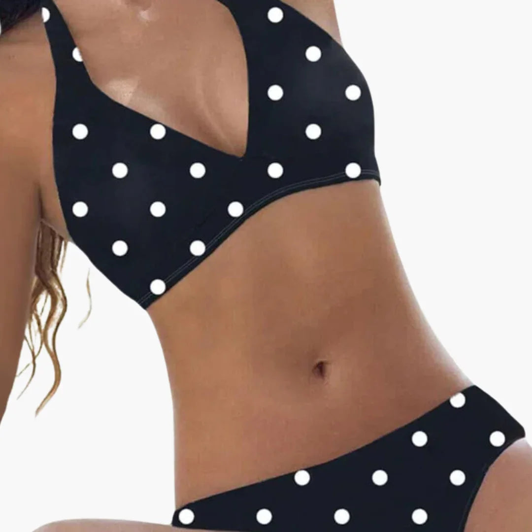 Backless Women's Bikini - Halter Design for Summer Vacation