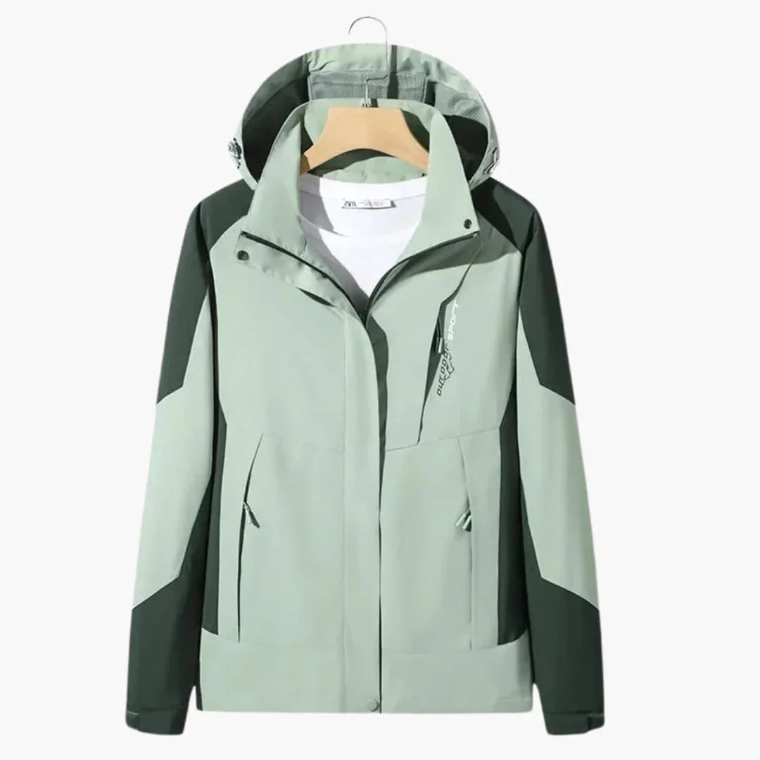 Bavane | Unisex Ski Jacket with Hood and Zipper