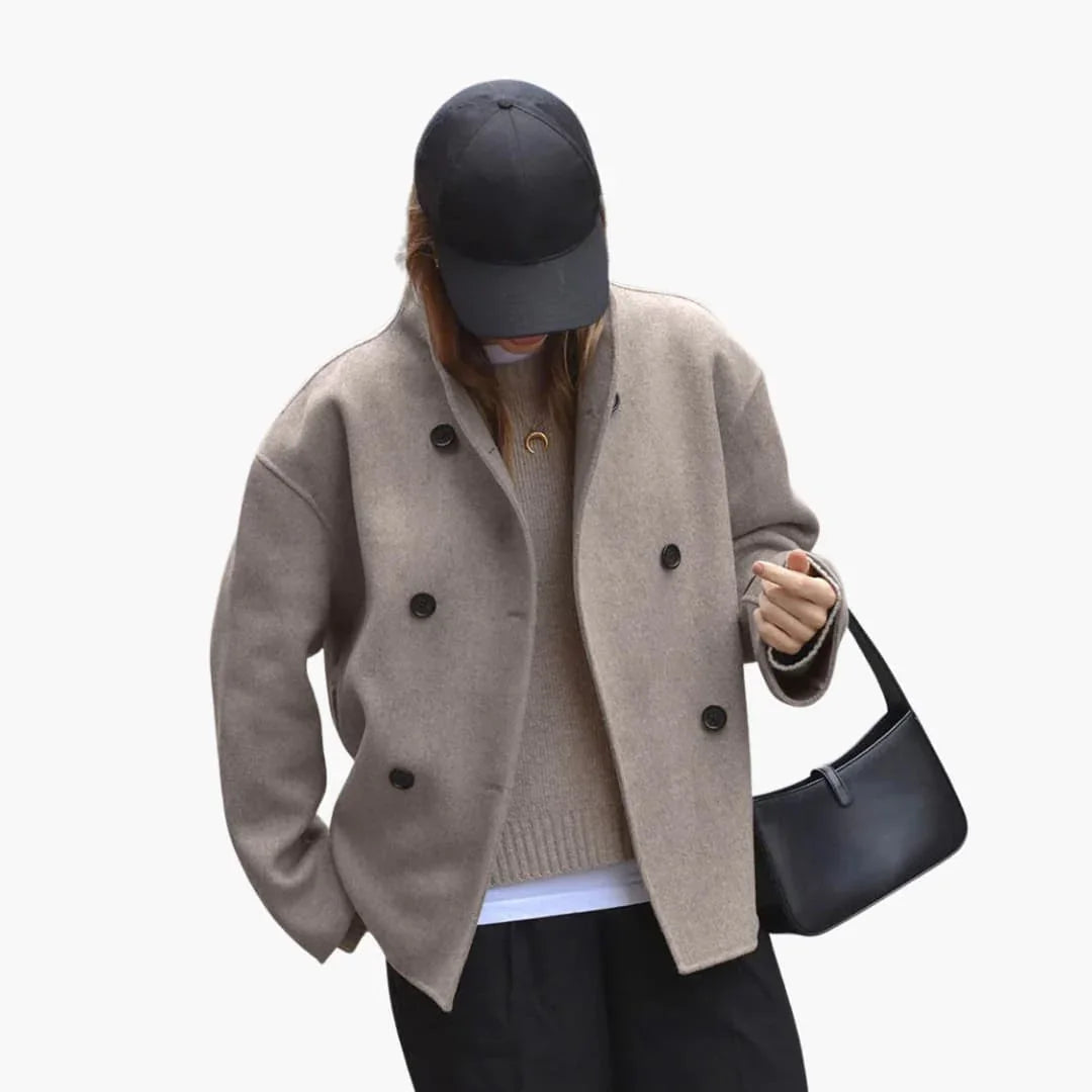 Short Wool Jacket for Women