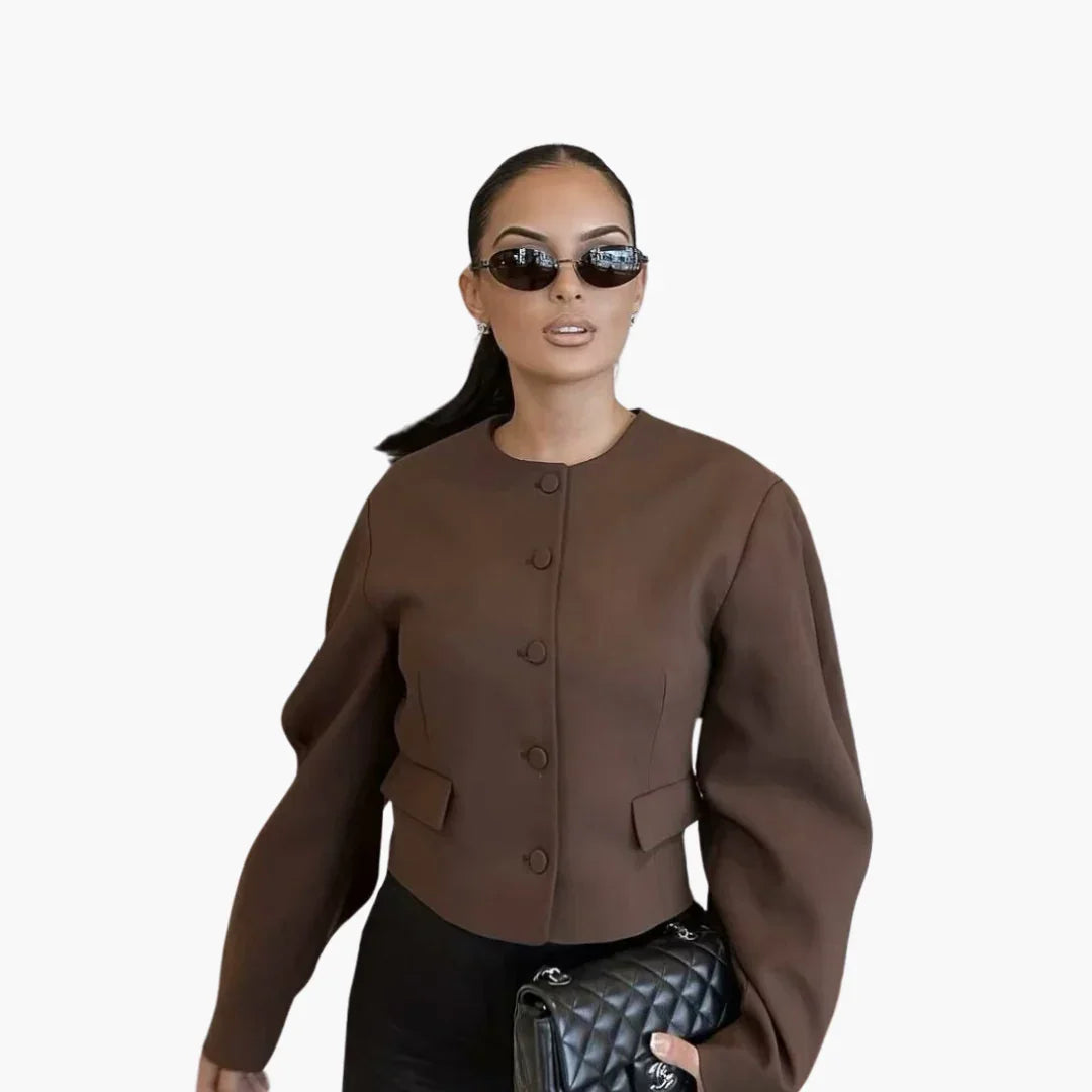 Cropped Blazer for Women  Fashionable Cut for Any Outfit