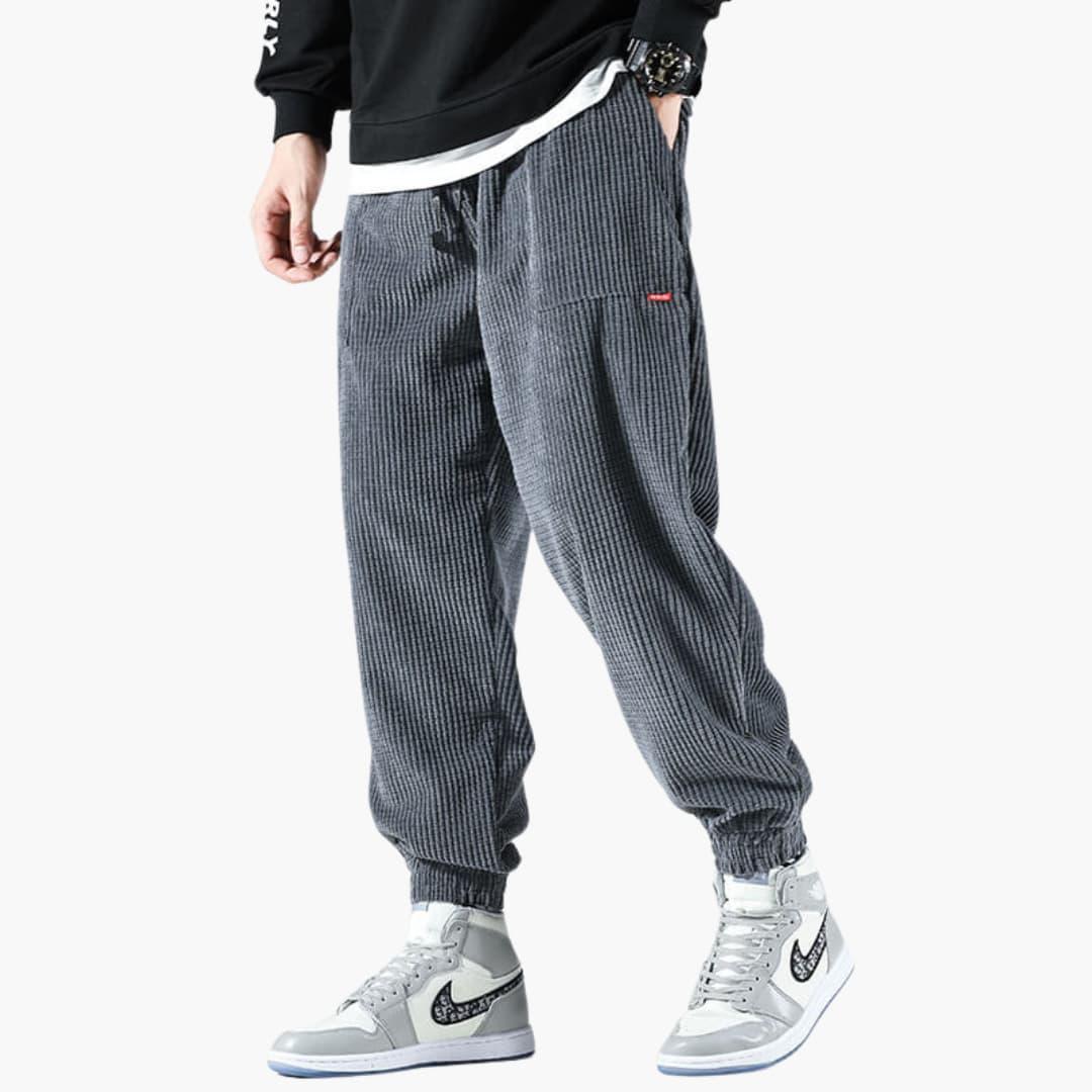 Stylish Casual Trousers for Men  Corduroy Pants for Everyday Use