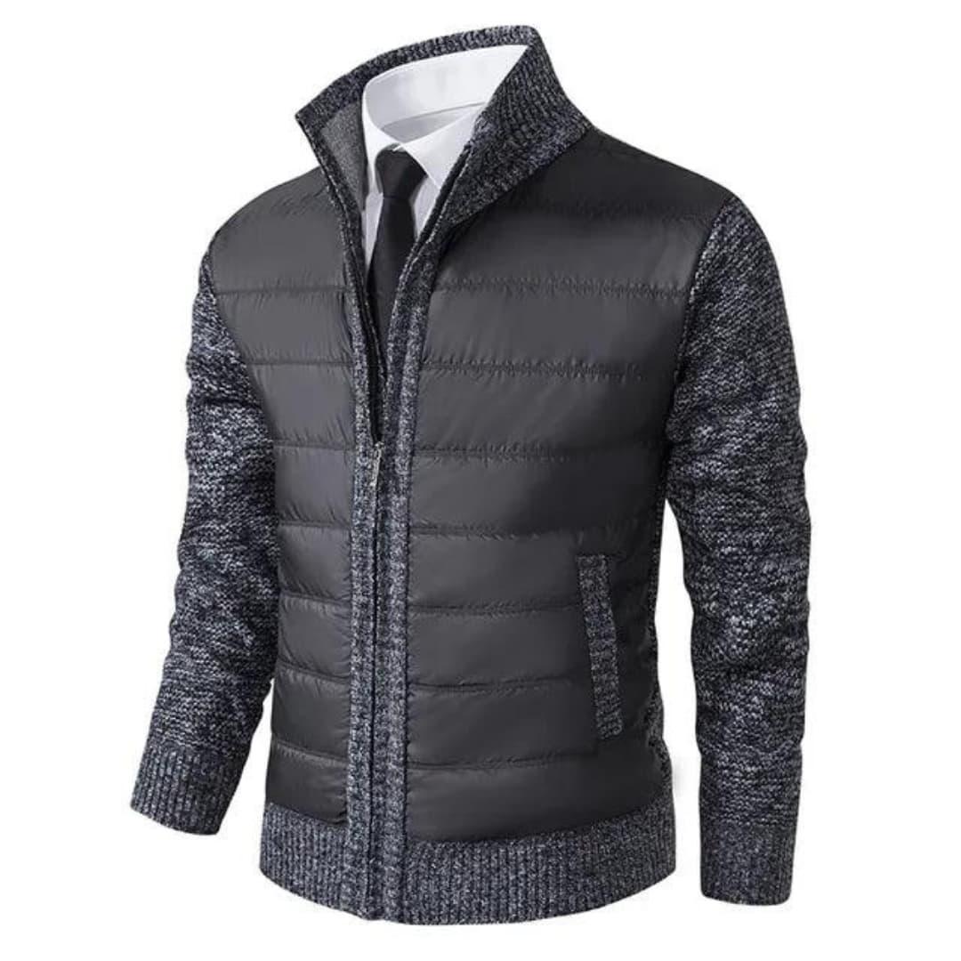 Men's Zip-Up Sweater  Comfortable & Stylish