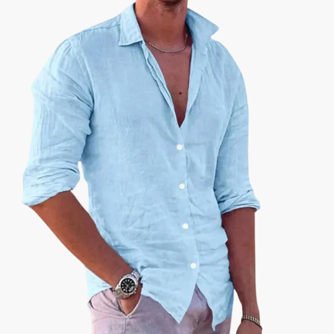 Summer Shirt for Men - Light, Breathable & Casual Look
