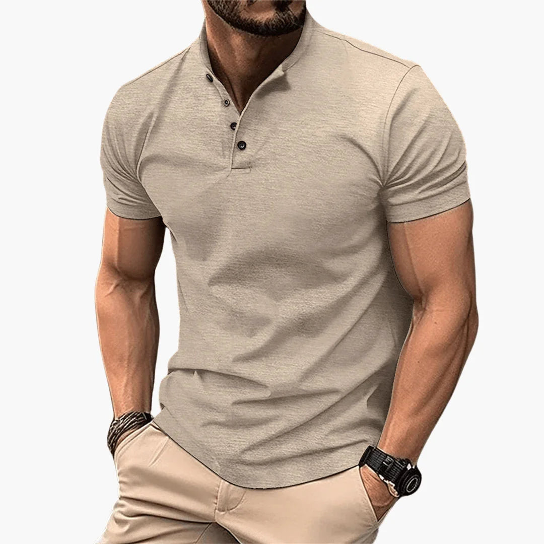 Men's Polo Shirt  Short Sleeve Cotton for Everyday Wear