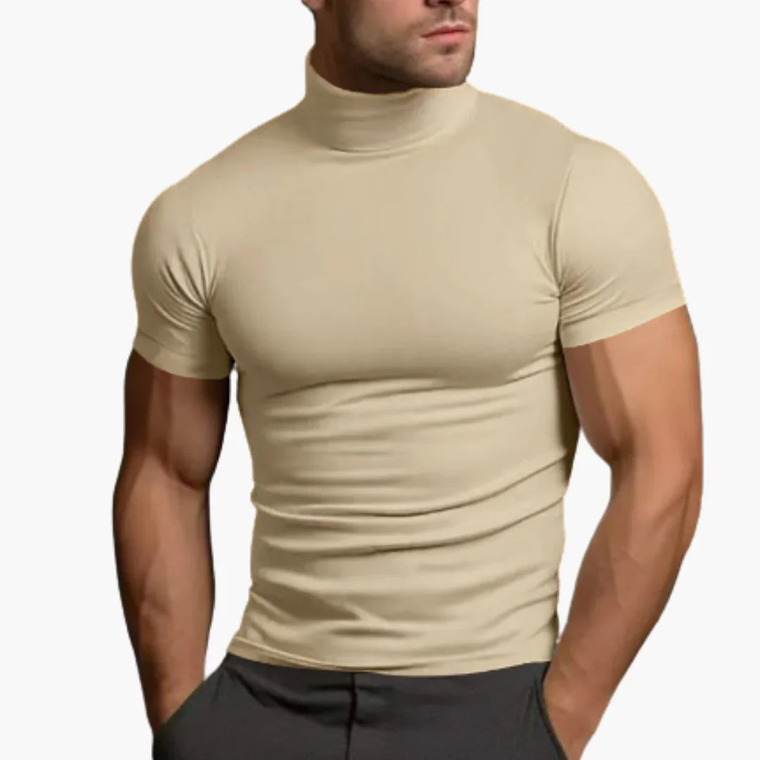 Bavane | Turtleneck Casual Shirt for Men - Comfortable and Stylish