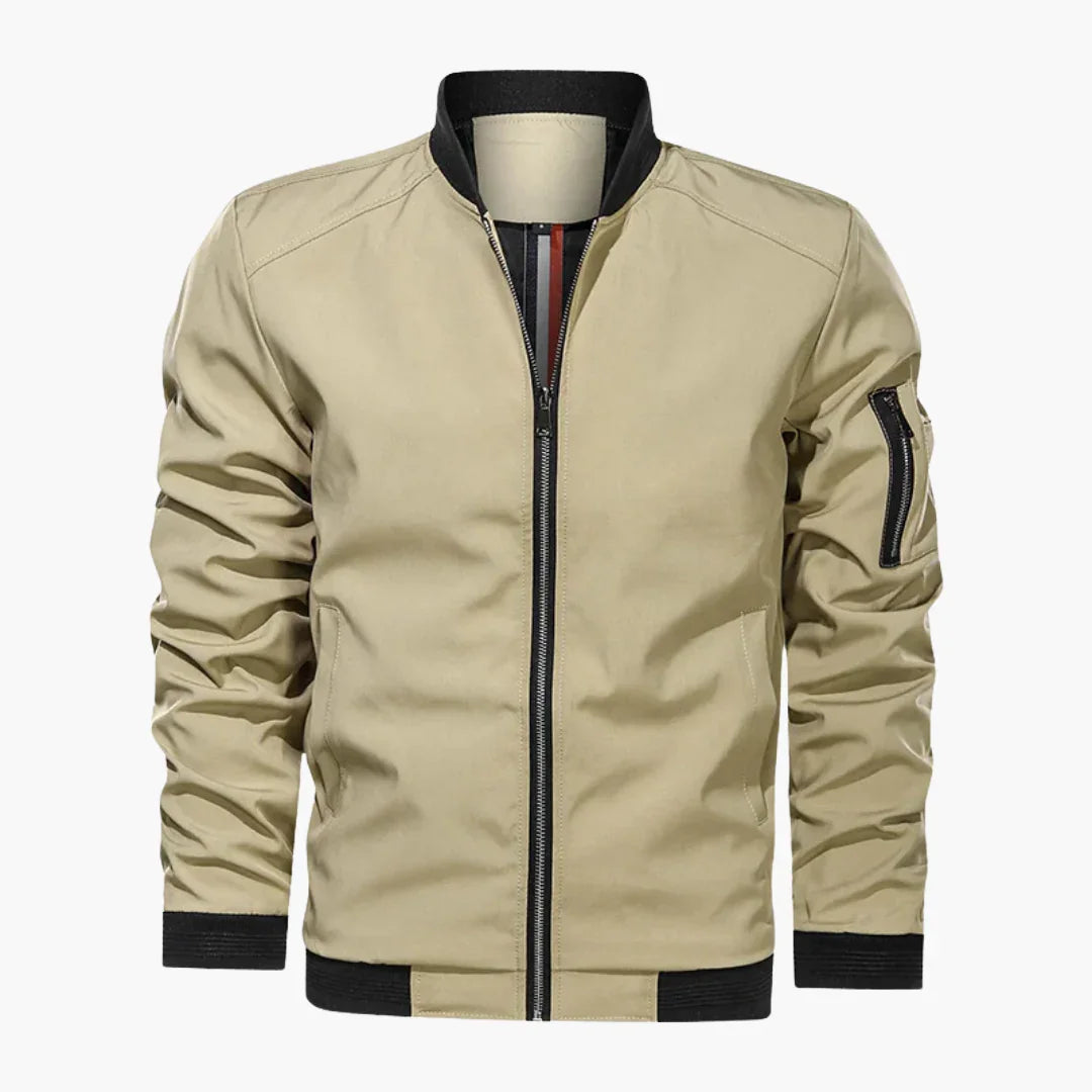 Men's Bomber Jacket - Modern, Lightweight & Comfortable